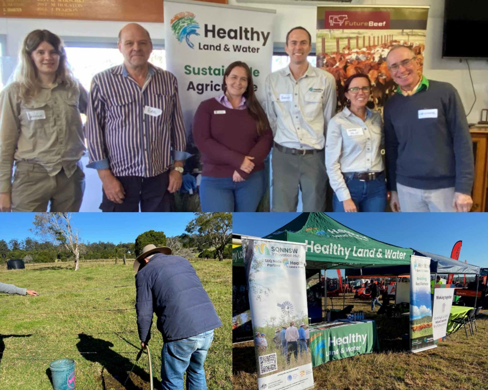 In the field with Healthy Land & Water’s Sustainable Agriculture team – June 2025