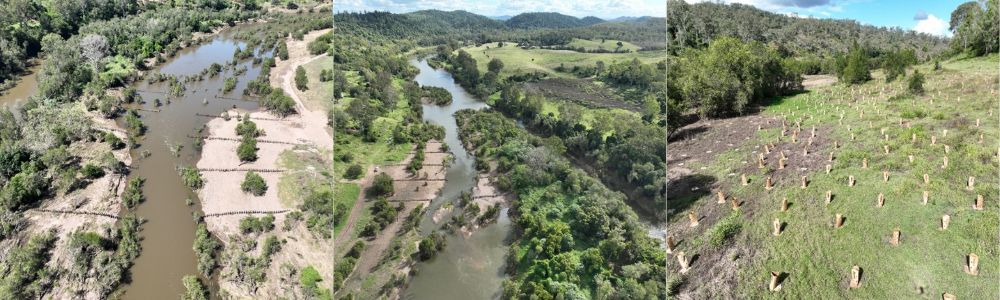 Cod Log Drone flood resilience works