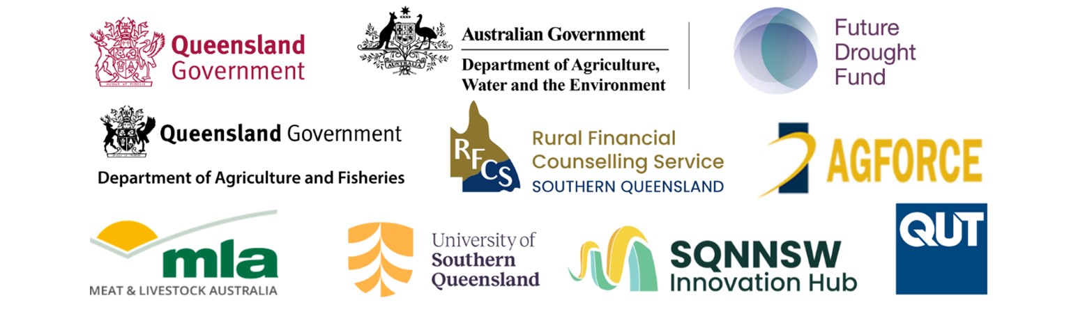 Ag forum and drought hub launch all logos lockup