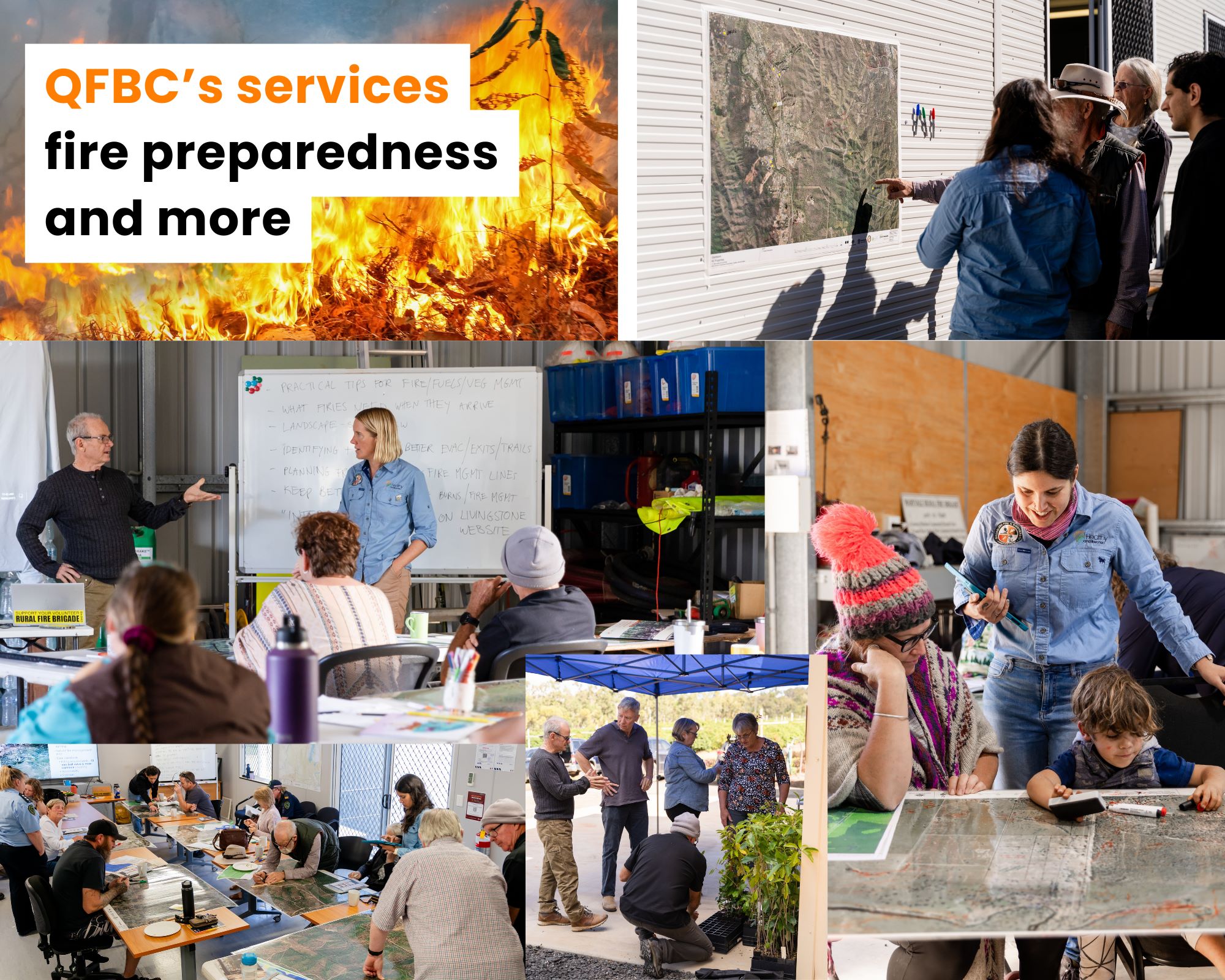 Fire preparedness and more