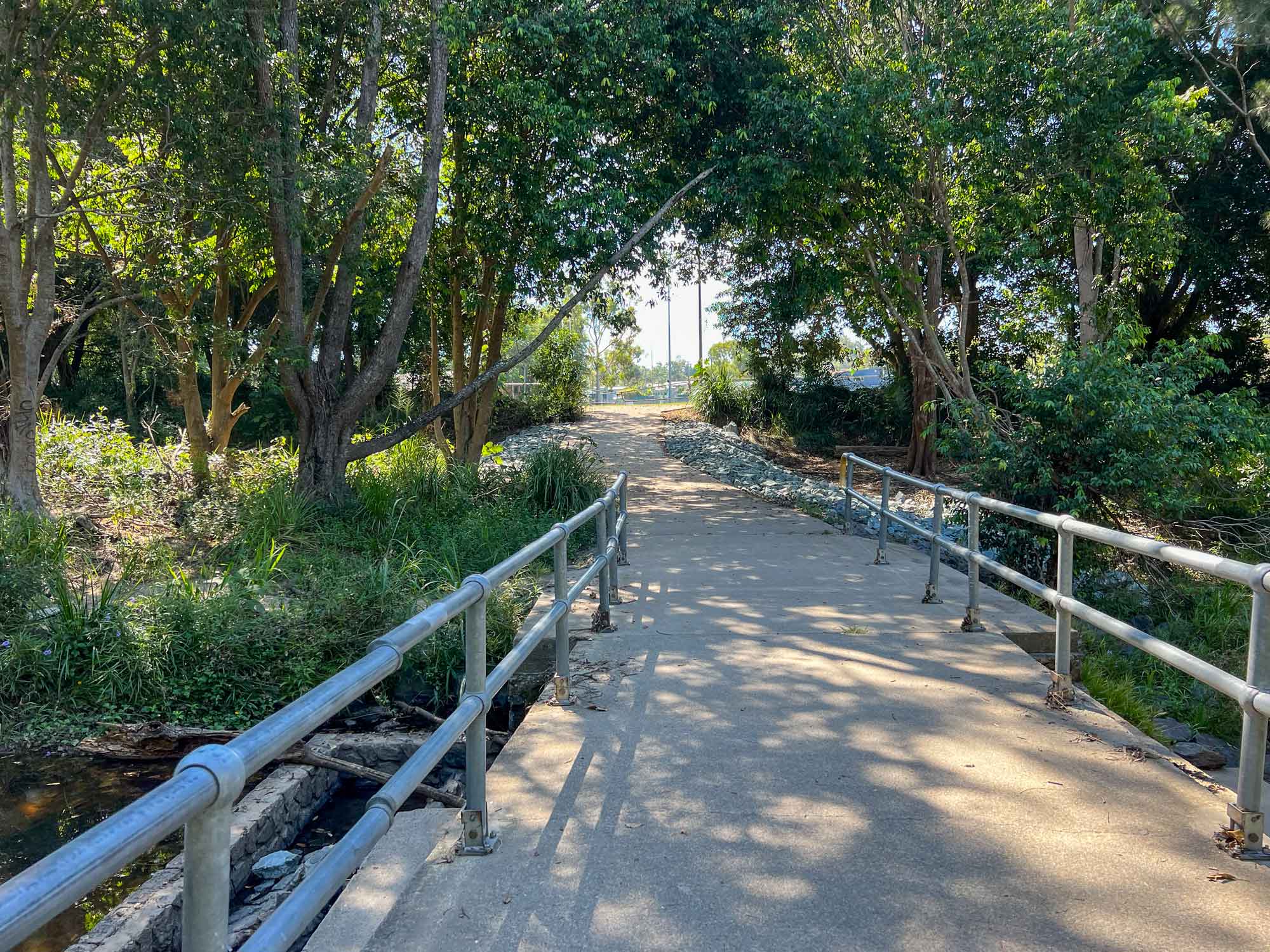 Kicking off Kedron Brook